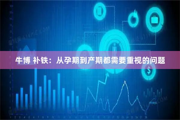 牛博 补铁：从孕期到产期都需要重视的问题